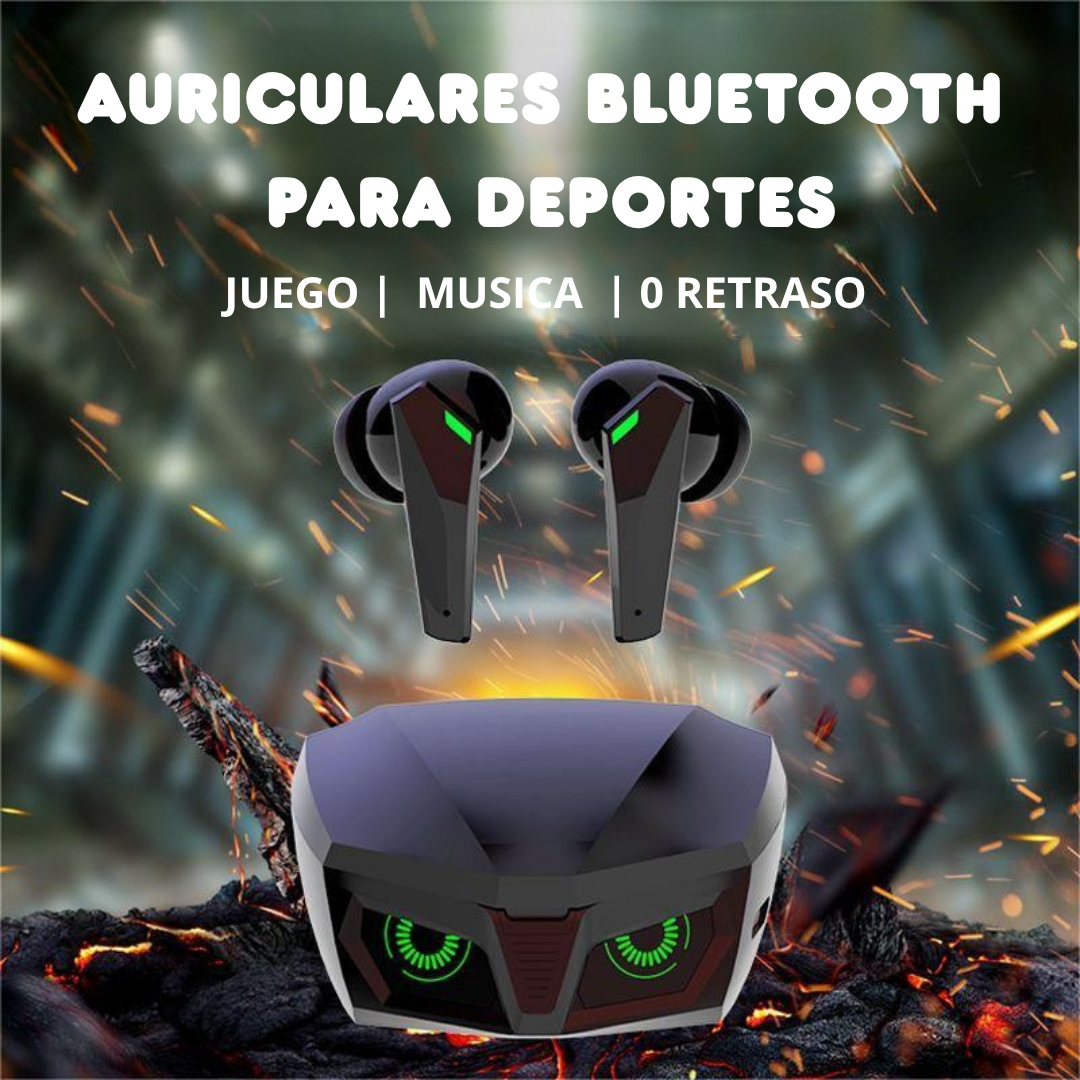 Auriculares gaming bluetooth