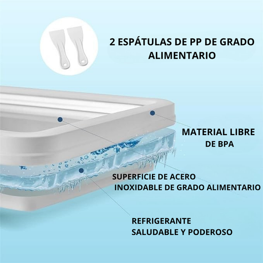 Máquina para Hacer Helados en Rollo