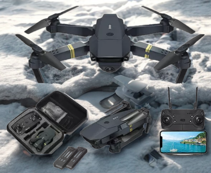 Mini Dron con doble cámara 4K + Maletín Gratis