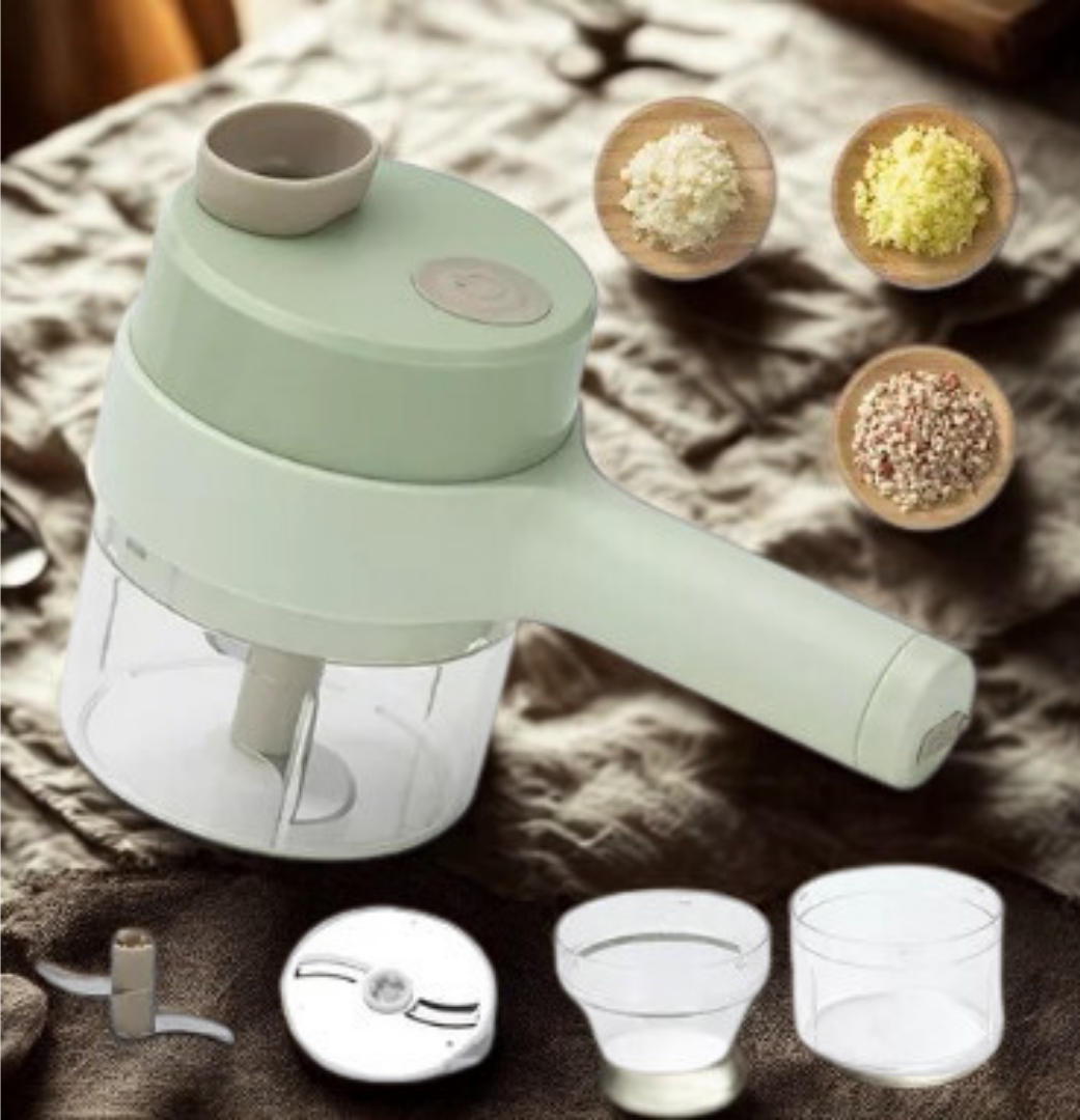 Cortador de Verduras Eléctrico 4 en 1