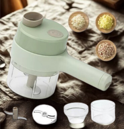 Cortador de Verduras Eléctrico 4 en 1