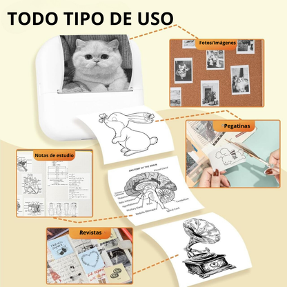 Mini Impresora Térmica Portátil