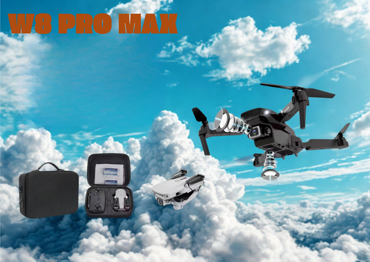 Mini Dron con doble cámara 4K + Maletín Gratis
