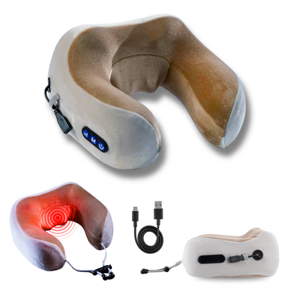 Masajeador eléctrico de cuello y hombros para relajar y aliviar dolores
